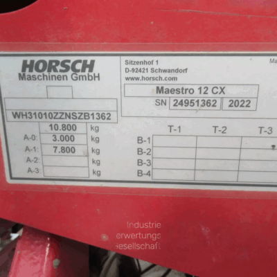 Einzelkornsämaschine HORSCH Maestro 12.50 CX