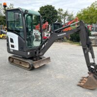 Minibaggermit Tandemanhänger (Volvo EC15D / Vlemmix) – Bild 2
