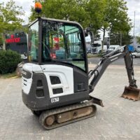 Minibaggermit Tandemanhänger (Volvo EC15D / Vlemmix) – Bild 6