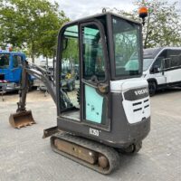 Minibaggermit Tandemanhänger (Volvo EC15D / Vlemmix) – Bild 8