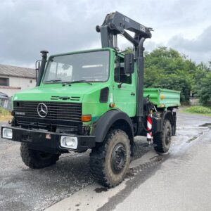 Unimog437 U1850 mit Kranaufbau
