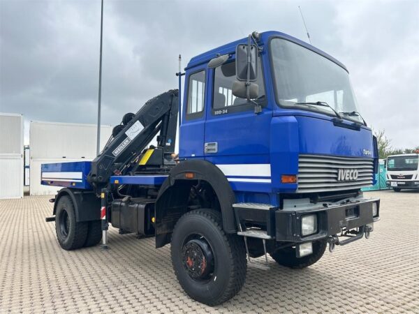 LKW mit KranaufbauIveco 180-34 Allrad & Meiller MK 75 S